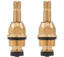 Кран-букса ARCO DA VELLA под КВАДРАТ, Днепр (аналог), резина, высокий шток, РОССИЯ М18 (НАБОР 2шт) 19459