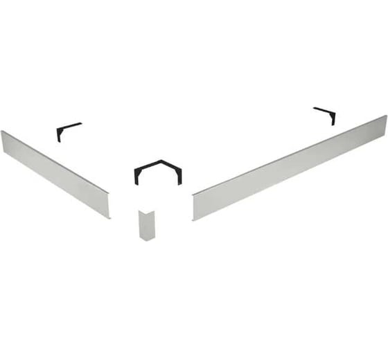 Экран для поддона RGW N/ST-21 70x130 см, прямоугольник, Белый 50231573-01