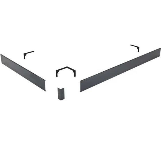 Экран для поддона RGW N/ST-21 80x120 см, прямоугольник, Бетон 50231582-10