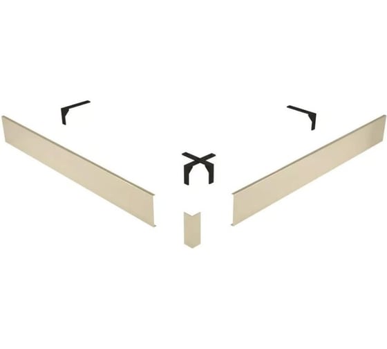 Экран для поддона RGW N/ST-01 80*80 (квадрат) (Бежевый) 50231588-03