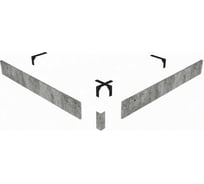 Экран для поддона RGW N/ST-01 80*80 (квадрат) (Бетон) 50231588-10