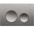 Кнопка смыва BelBagno оружейная сталь BB-03C-GM 1