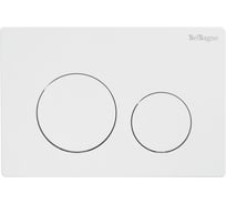 Кнопка смыва BelBagno белый глянец BB-03C-BL