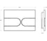 Кнопка смыва BelBagno белый глянец BB-11-BL 3