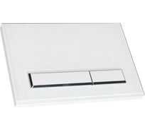 Кнопка Cersanit Blick для Link Pro/Vector/Link/Hi-Tec стекло, белый BU-BK/Whg/Gl