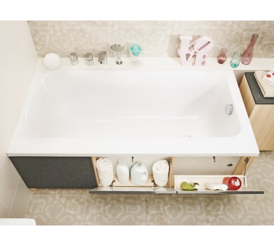 Модуль для ванны Cersanit SMART 170 фронтальный, белый PM-SMART170/Wh