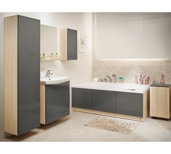 Модуль для ванны Cersanit SMART 80 боковой, ясень PM-SMART80
