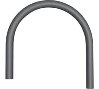 Гибкий излив для смесителей Paulmark Ma213188/Gr213888, серый I888-GR