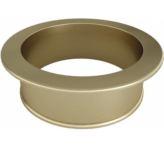 Горловина для измельчителя Paulmark, брашированное золото PM114-BG