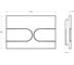 Кнопка смыва BelBagno оружейная сталь BB-11-GM 3