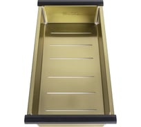 Коландер Paulmark ADVANCE, светлое золото, 205×430 мм A430-LG