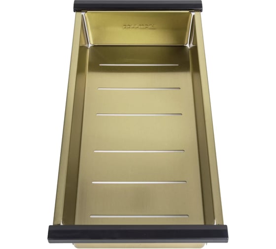 Коландер Paulmark ADVANCE, светлое золото, 205×430 мм A430-LG