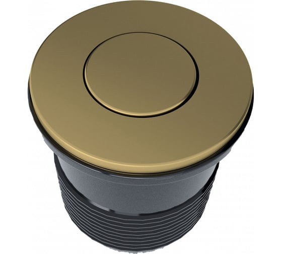Пневматическая кнопка Paulmark, светлое золото PM032-LG