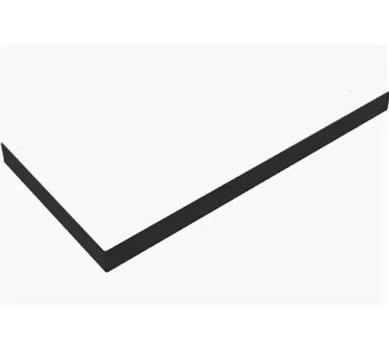 Экран для поддона Cezares из искусственного мрамора, чёрный TRAY-AS-A-100-100-SCR-NERO