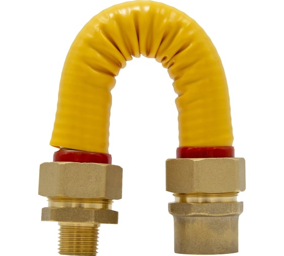 Подводка для газа Kofulso 3/4_1/2 дюйма с муфтами, 150 см (ВР-НР) — KFG BICG/BCG20_1/2 — 1500
