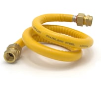 Подводка для газа Kofulso 1/2_3/4 дюйма с муфтами, 150 см (ВР-ВР) — KFG BICG/BICG15_3/4 — 1500