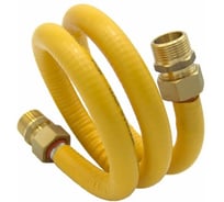 Подводка для газа Kofulso 1/2_3/4 дюйма с муфтами, 150 см (НР-НР) — KFG BCG/BCG15_3/4 — 1500