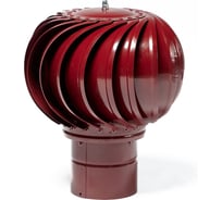 Турбодефлектор ТД-110, оцинкованный металл, RAL 3005 (брендированная упаковка) ТД-110-3005