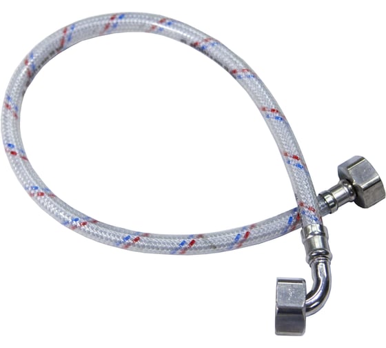 Шланг заливной для стиральных и посудомоечных машин ЦС, 3/4"Г × 3/4Г-угол, L-300 см, штука, ШЗ001005