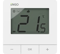 Терморегулятор умный ENGO controls ZigBee/868 МГц, 230 В, белый, E25-230W