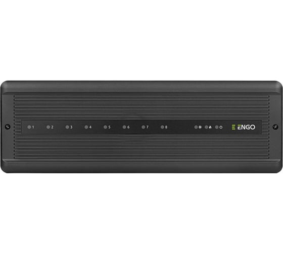 Центр коммутации проводной ENGO controls, на 8 зон отопления, 230 В, ECB8-230
