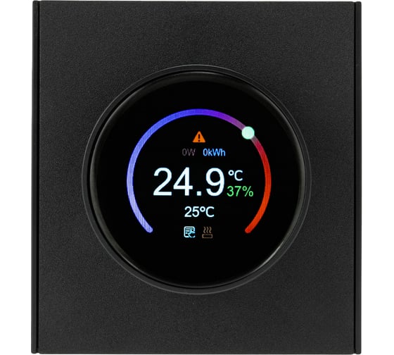 Терморегулятор KRANZ STRONG Wi-Fi с/у антрацит KR-78-0728-5