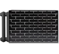 Экран на чугунный радиатор ООО СКП Лофт, 63 см (7 секций), черный ЭРЧ-003Ч