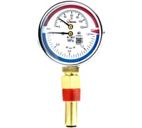 Термоманометр ПО Физтех, АО МПТ 0…120C/0…1,6 МПа кт.2,5 d.100 IP40 G1/2 РШ L46 4687205631053