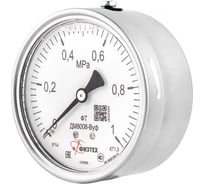 Манометр виброустойчивый ДМ8008-ВУф 0-6 МПа кт.1,0 d.100 IP54 M20х1,5 ОШ Без запол ПО Физтех, АО Физтех 4687205639165