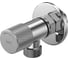 Угловой кран IDDIS с отражателем, 1/2; 1/2, кран-букса, латунь, хром 910B0A6C2SBZ 1