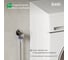 Угловой кран IDDIS с отражателем, 1/2; 1/2, кран-букса, латунь, графит 910B0A6C2GMZ 6