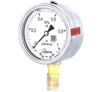 Манометр ПО Физтех ДМ8008-ВУф 0-1 МПа кт.1,0 d.100 IP54 M20_1,5 РШ Б/запол 4687205640642