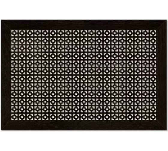 Экран для радиатора Стильный Дом 90х60см Дамаско венге ДеЛюкс v532181