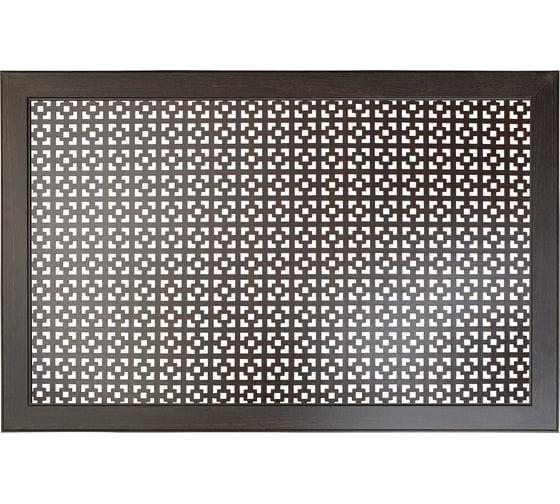 Экран для радиатора Стильный Дом 90х60см Дамаско венге ДеЛюкс v532181