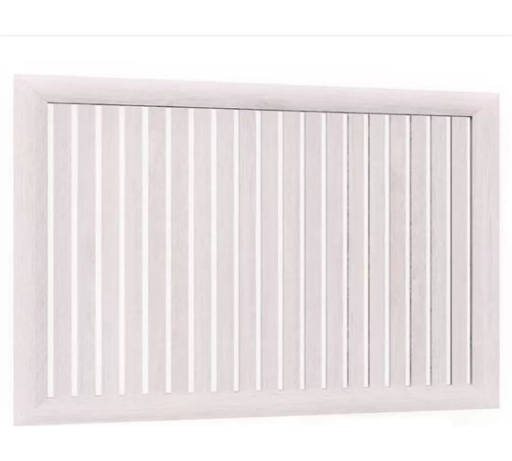 Экран для радиатора Стильный Дом реечный 120х60см Ясень белый ДеЛюкс v532846