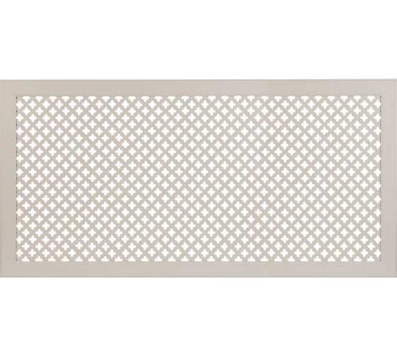 Экран для радиатора Стильный Дом Готико 120х60см бежевый ДеЛюкс v532747