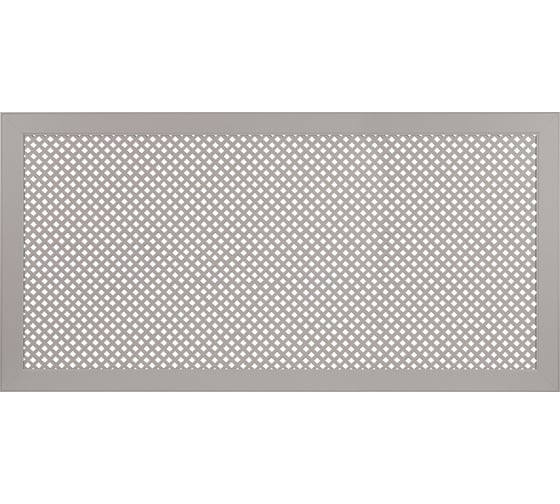 Экран для радиатора Стильный Дом Глория ДеЛюкс 120х60см серый v532693