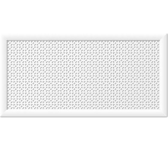 Экран для радиатора Стильный Дом Сусанна белый 120х60см ДеЛюкс v532822