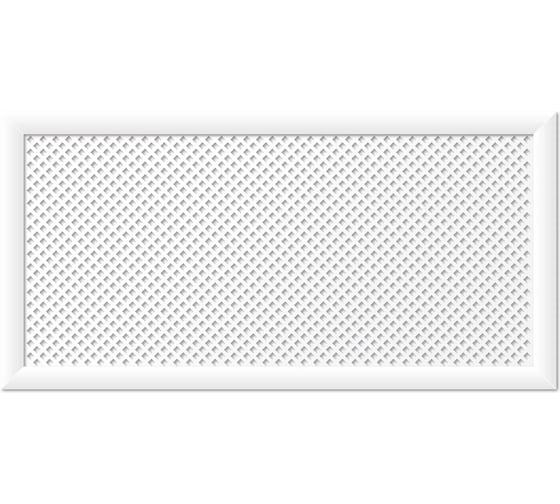 Экран для радиатора Селфи 120х60см Глория белый ДеЛюкс v532655