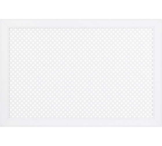 Экран для радиатора Стильный Дом Глория ДеЛюкс 90х60см белый v532884