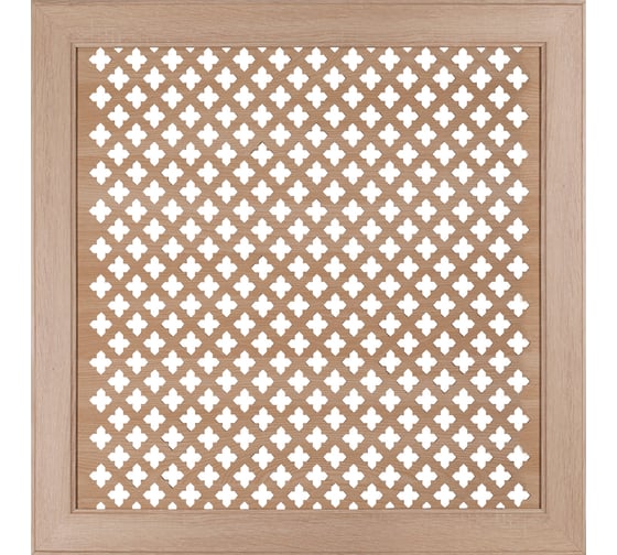 Экран для радиатора Стильный Дом Готико сонома ДеЛюкс 60х60см v533119