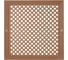 Экран для радиатора Стильный Дом Готико сонома ДеЛюкс 60х60см v533119 2