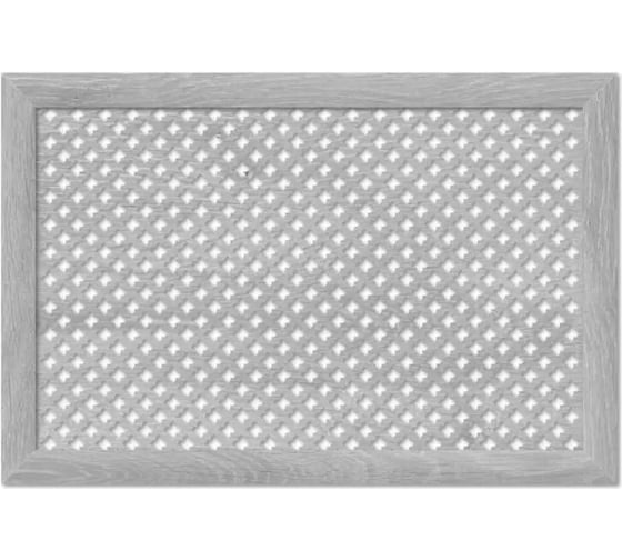 Экран для радиатора Стильный Готико ДеЛюкс 120х60см серый v532754