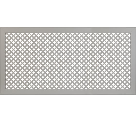 Экран для радиатора Стильный Готико ДеЛюкс 120х60см серый v532754