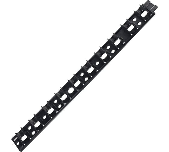 Крепление труб водяного теплого пола Skobapro шина с клипсами комплект 20 шт SH16205001