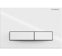 Клавиша для инсталляции CHARUS TM (Серия: RAIDEN, материал: Пластик ABS, тип: Механический, цвет: Белый глянцевый) FP.321.11.01