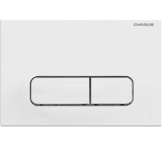 Клавиша для инсталляции CHARUS TM Серия: ELEGIA Материал: Пластик ABS Тип: Механический Размер: 245х165х12 Цвет: Белый матовый FP.320.12.01