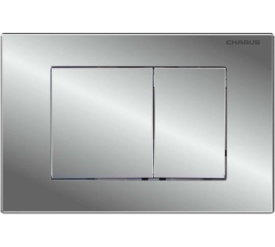 Клавиша для инсталляции CHARUS TM Серия: MINIMALISTA Материал: Пластик ABS Тип: Механический Размер: 245х165х11,7 Цвет: Хром глянцевый FP.310.21.01