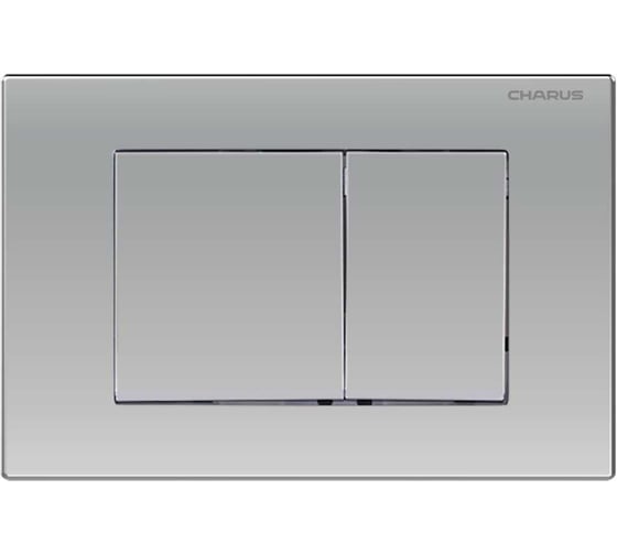 Клавиша для инсталляции CHARUS TM Серия: MINIMALISTA Материал: Пластик ABS Тип: Механический Размер: 245х165х11,7 Цвет: Хром матовый FP.310.46.01