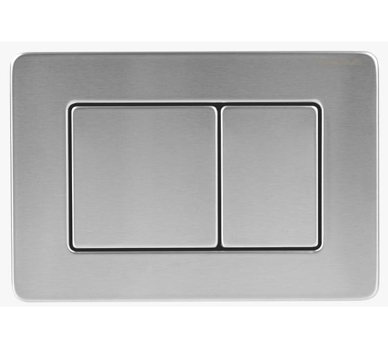 Клавиша для инсталляции CHARUS TM ROBUSTO, Нержавеющая сталь (SS 304) Тип: Механический Размер: 241*164*12 Цвет: Матовая сталь FP.310.BSS.05